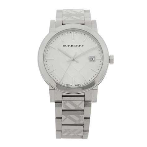 burberry watch bu9037|BURBERRY Stainless Steel 38mm The City Quartz Watch .